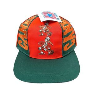 Miami Hurricanes Vintage 1992 SnapBack NCAA OSFM Adjustable Hat